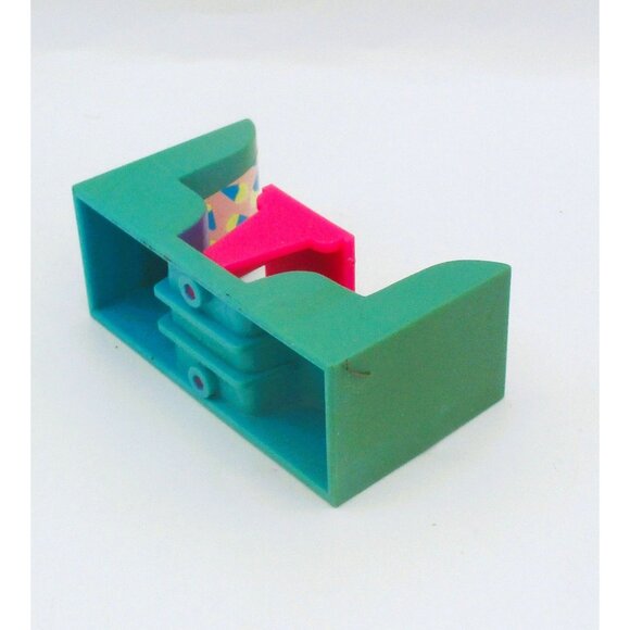 Vtg Mattel Wee Wild Things Rhoda Soda Cafe Booth Plastic 1987 Mini Furniture - Picture 2 of 3